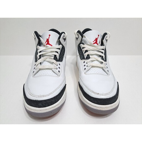 Nike Air Jordan 3 Retro Cement Greys CT8532-106 Men's Size 10 - Picture 6 of 11